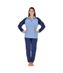 Pigiama donna invernale micropile Kappa KWW23041 in pile