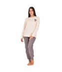 Pigiama donna serafino caldo cotone karelpiù SE5351