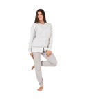 Pigiama donna aperto caldo cotone Irge IR1893