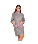 Vestaglia donna con zip coral karelpiù KF5226