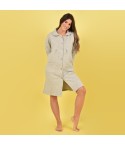 Vestaglia donna trapuntata grigio Cippi 4969