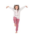 Pigiama bimba caldo cotone cuoricini Irge IK389