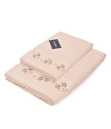 Set asciugamani viso + ospite Sommaruga BA9006 spugna dis 5 beige