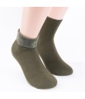 Calze donna micropile caldissime Coconuda verde oliva