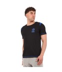 T-shirt maglia uomo girocollo 100% cotone ufficiale INTER-nera