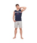 Pigiama sportivo canotta + pantaloncino Kappa 24042