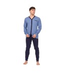 Pigiama uomo 100% cotone Irge IRL1965 aperto