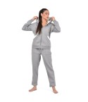 Tuta donna felpata grigia Laura Biagiotti BOS 96575S