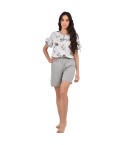 Pigiama donna estivo corto Cippi 5711 cotone