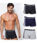 Boxer uomo Enrico Coveri EB1240 in cotone elasticizzato 3 pz