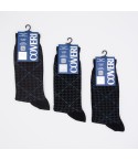 Calze corte uomo Enrico Coveri 245 cotone 3 paia Var. C