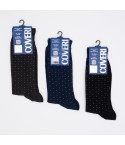 Calze corte uomo Enrico Coveri 246 cotone 3 paia Var.A
