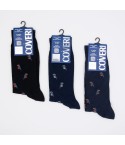 Calze uomo Enrico Coveri 251 cotone 3 paia Var. B