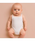 Body neonato bimba Ellepi 3624 spalla stretta cotone 3 pz 