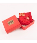 Slip uomo intimo rosso Natale capodanno Enrico Coveri cotone