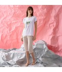 Pigiama donna corto in cotone Enrico Coveri EP5324