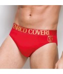 Slip uomo Enrico Coveri intimo oro e rosso Natale capodanno