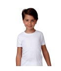 Maglie intime bimbo Enrico Coveri et4100 cotone mezza manica 3pz
