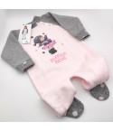 Tutone pigiama neonata Gary H10049 rosa