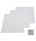 Set da 12 fazzoletti Filotex bianco 4