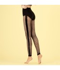 Sexy leggings Fiore Blockbuster 40 den a rete con banda laterale