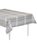 Tovaglia Sommaruga Francy dis.01 rettangolare principe di galles beige/nero