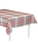 Tovaglia Sommaruga Francy dis.03 rettangolare principe di galles beige/blu