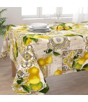 Tovaglia limoni fantasia cotone Irge Home Alba Garden