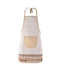 Grembiule da cucina in spugna Preziosa Gioconda Beige 