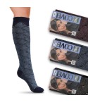 Calze donna caldo cotone Enrico Coveri lunghe e calde Giorgia 305 A 3 paia