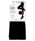Collant Goldenlady North Polar felpato supercoprente termico 