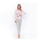 Pigiama donna Il granchio manica lunga leggero GP5004
