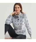 Pigiama donna collo alto coral Il granchio GP6062