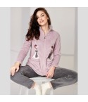 Pigiama donna coral aperto Infiore GSO651452