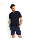 Pigiama uomo corto estivo in 100% cotone Armata di Mare GT 2390