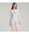 Pigiama bimba caldo cotone panda Irge IK388 