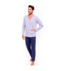 Pigiama uomo Il Granchio GP361/A grigio melange
