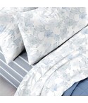 Completo letto Navigare st. tropez a fiori 100% cotone
