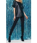 Leggings donna Sisi Riflesso Y547SI nero