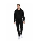 Tuta uomo full zip con cappuccio cotone felpato Superga SMW25657