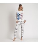 Pigiama Donna "Stitch & Angel" in Caldo Cotone Disney 62770