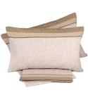 Completo letto lenzuola cotone fantasia effetto pixel Biancaluna Marena Larry