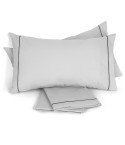 Completo letto in percalle di cotone Biancaluna Percalli