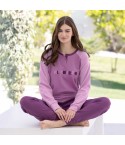 Pigiama manica lunga donna El Charro ELP43 Interlock