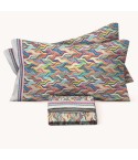 Completo letto fantasia 100% cotone Enrico Coveri Briar 