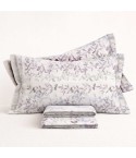 Completo letto matrimoniale Enrico Coveri 100% in cotone di Flanella