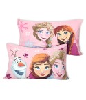Federe 100% cotone Frozen Disney 2 pezzi