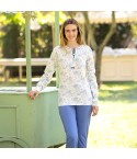 Pigiama donna scollo serafino cotone Irge IRL2561