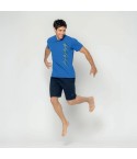 Pigiama uomo estivo in cotone Lotto LP1209