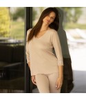 Pigiama donna in bambù e pizzo Magic dream 8997